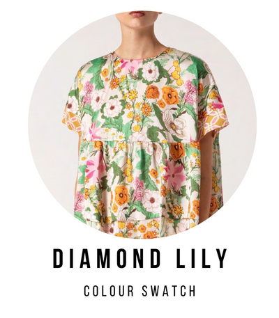 Diamond lily swatch