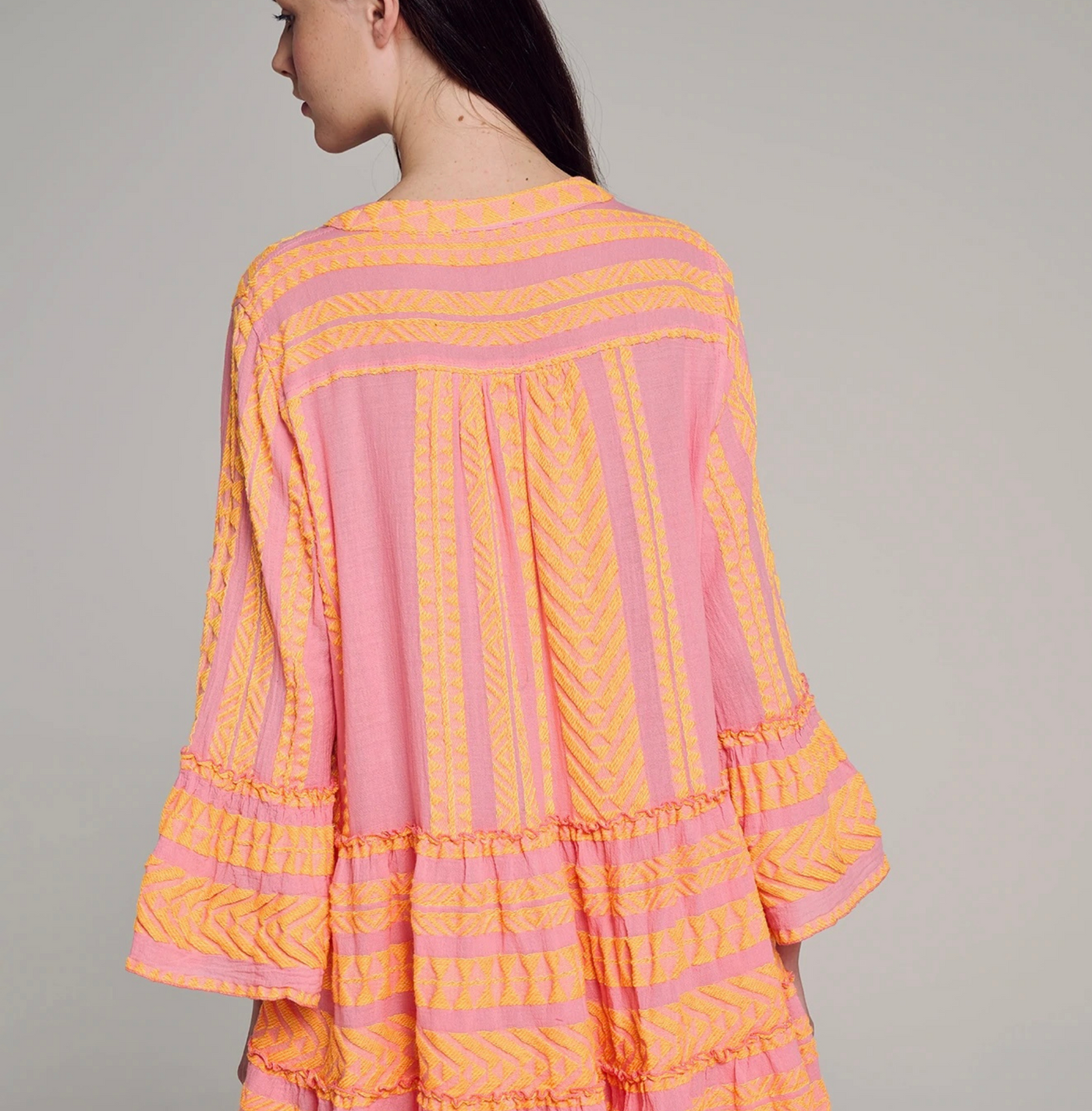 Ella Short Dress SS22 by Devotion Twins - Bright Colours