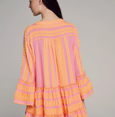 Ella Short Dress SS22 by Devotion Twins - Bright Colours