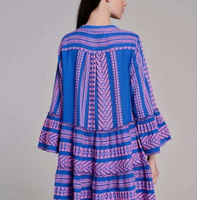 Ella Short Dress SS22 by Devotion Twins - Bright Colours
