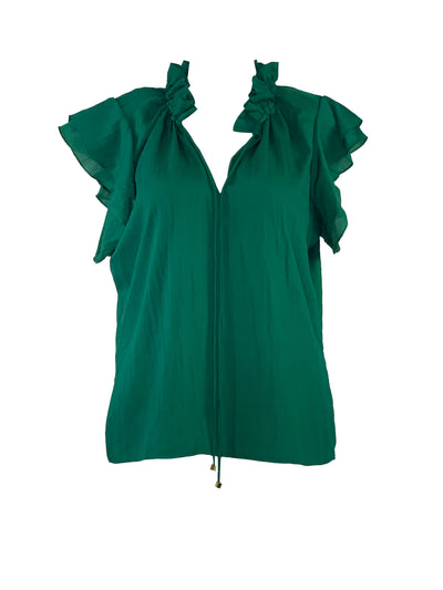 Emerald blouse by KonaCoco