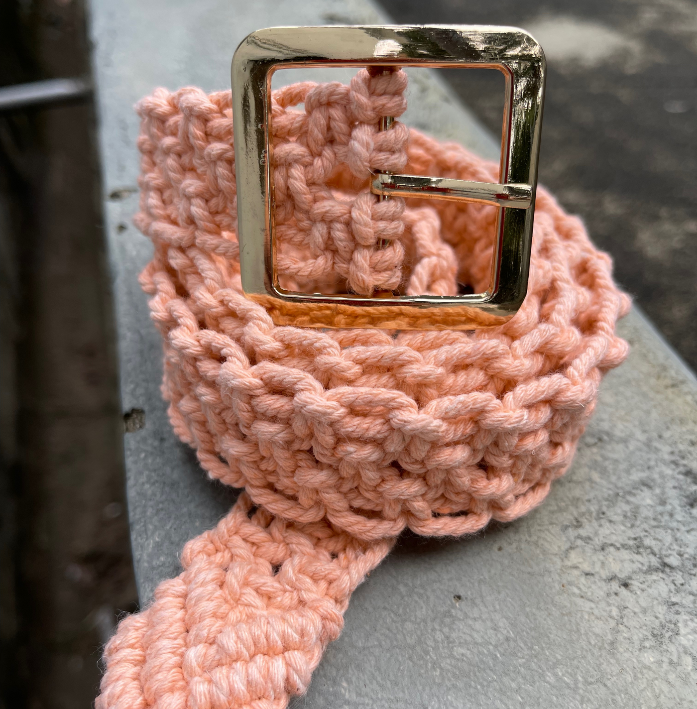 Escape Macrame Belt by KonaCoco