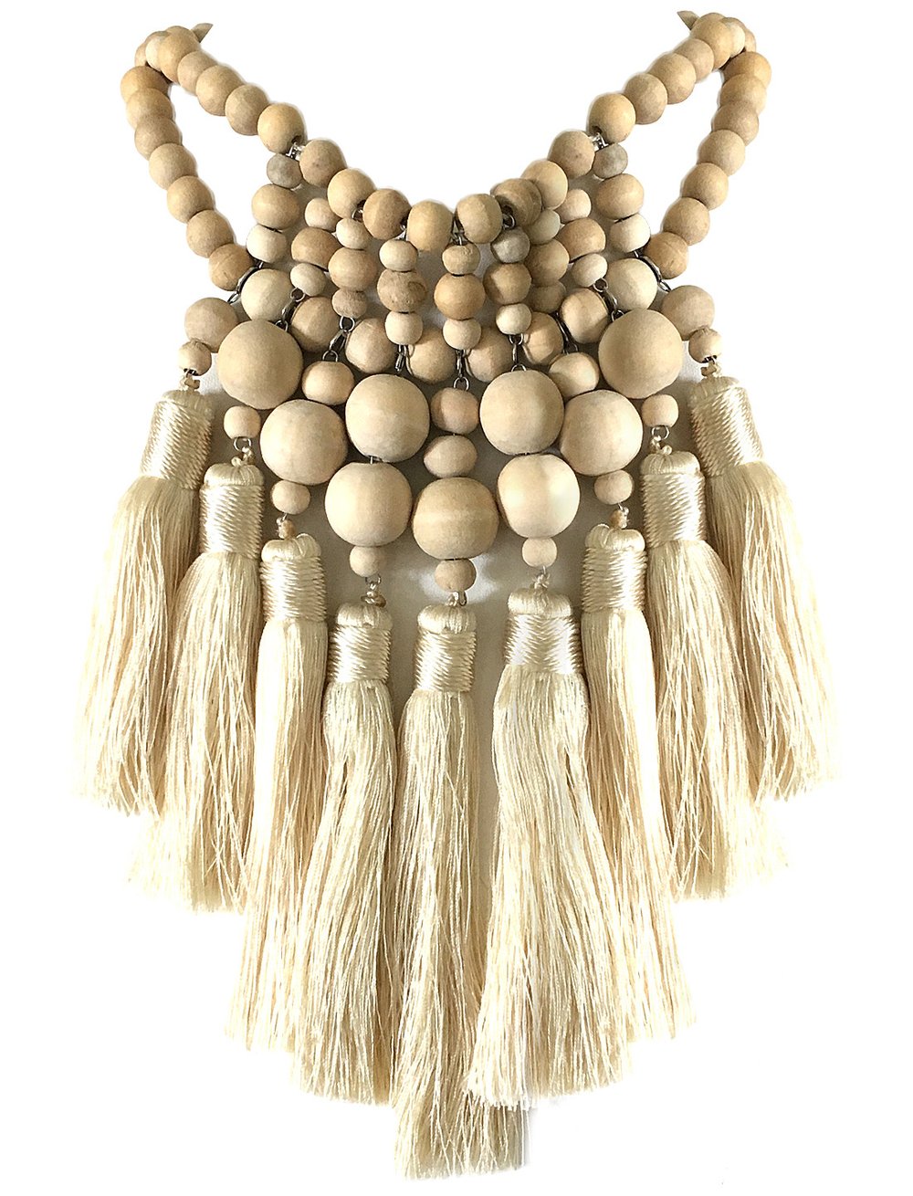 Wuru Multi Tassel Necklace by Erika Peña